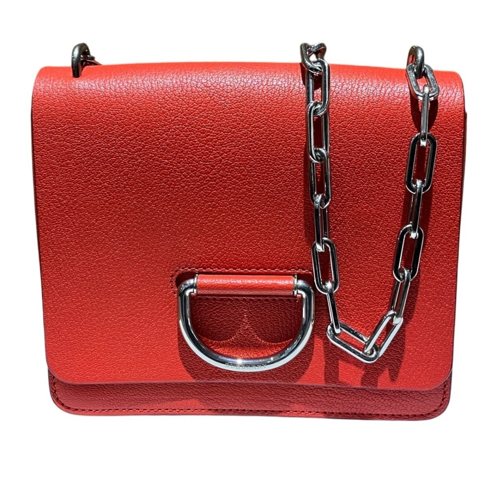 Burberry BURBERRY Shoulder Bag with D-ring Leather